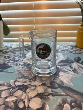 Vintage Camp David Presidential Retreat Glass Beer Mug Stein
